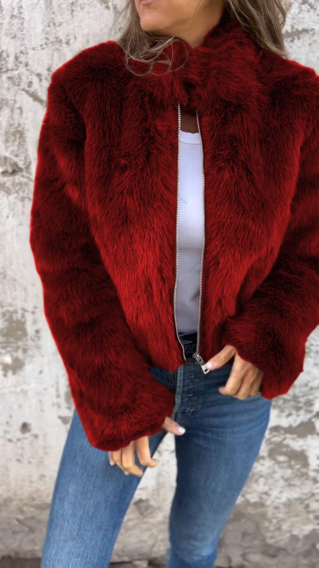 Sara™ | Cappotto à pelliccia di lusso