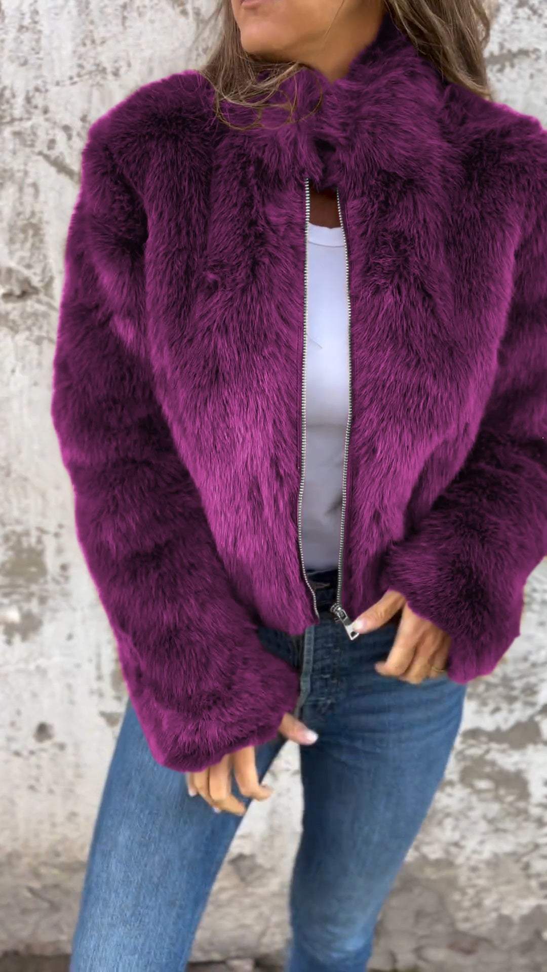 Sara™ | Cappotto à pelliccia di lusso