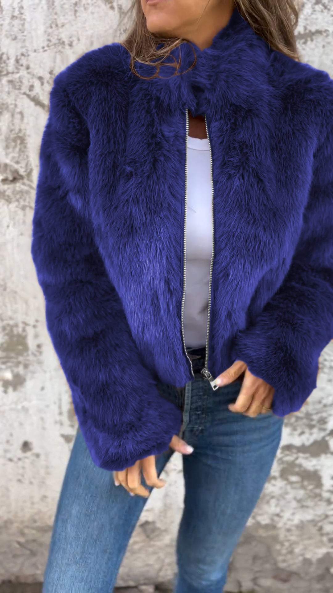 Sara™ | Cappotto à pelliccia di lusso