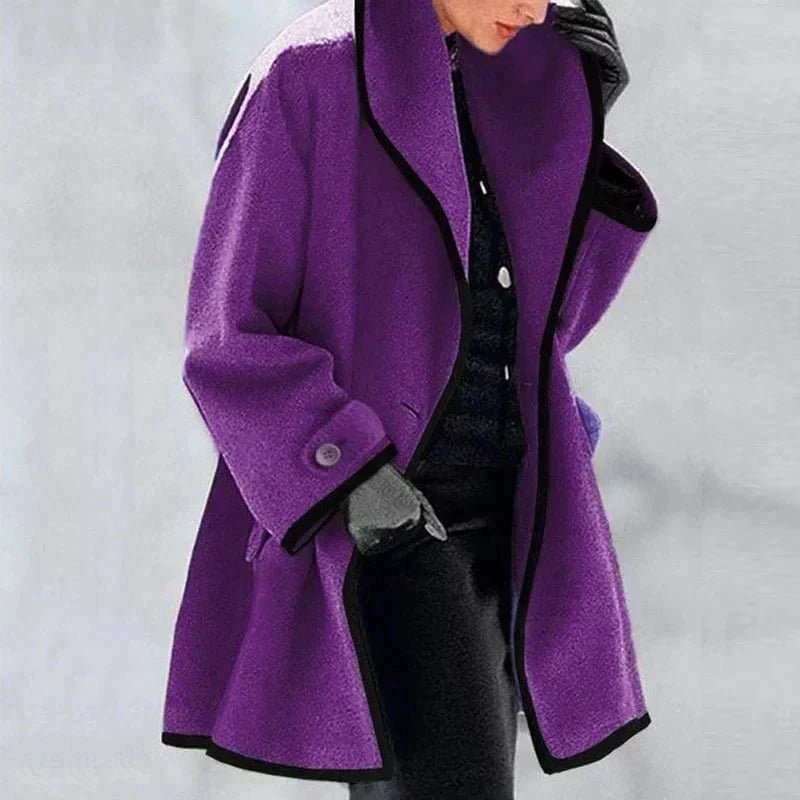 Élise | Giacca en polaire Doppiopetto da Donna | Essentielle pour l'hiver