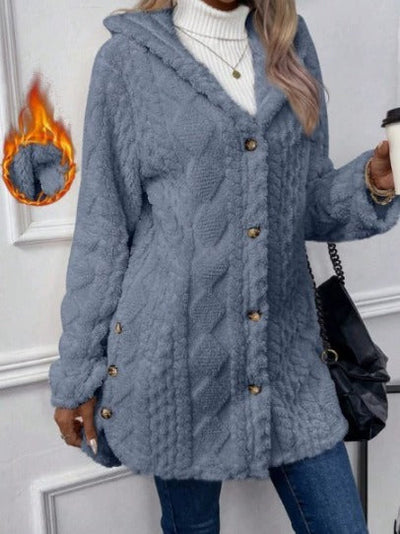 Celine - Manteau Teddy Doux