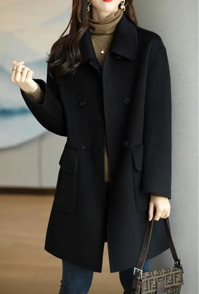 Elisa - Cappotto invernale da donna à lana 