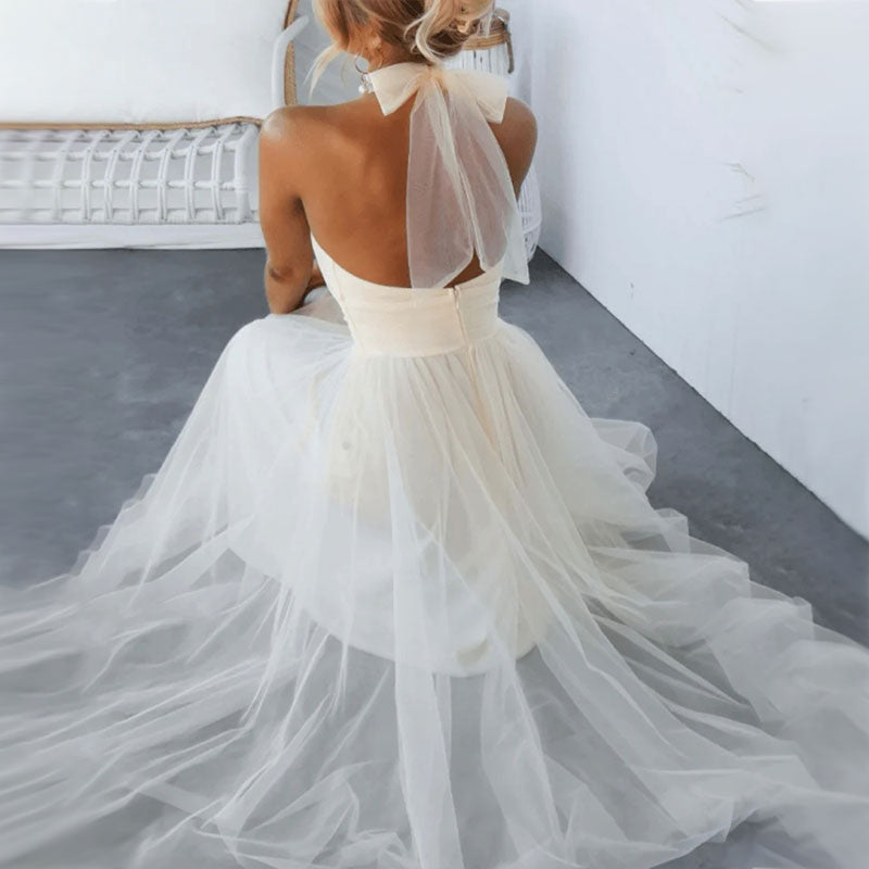 Robe tendance à col roulé Aria