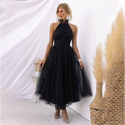 Robe tendance à col roulé Aria