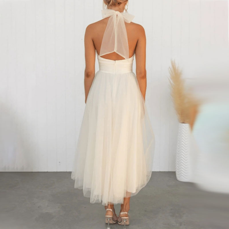 Robe tendance à col roulé Aria