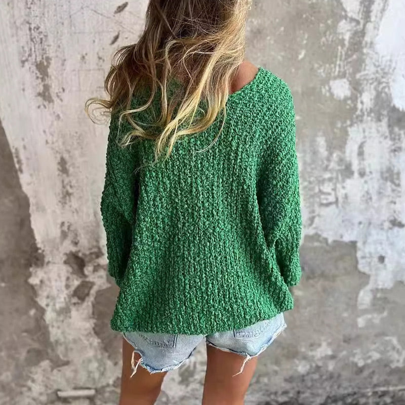Pull In Cashmere Avec Scollatura AV
