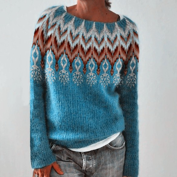 Silvia™ - Maglione Rétro